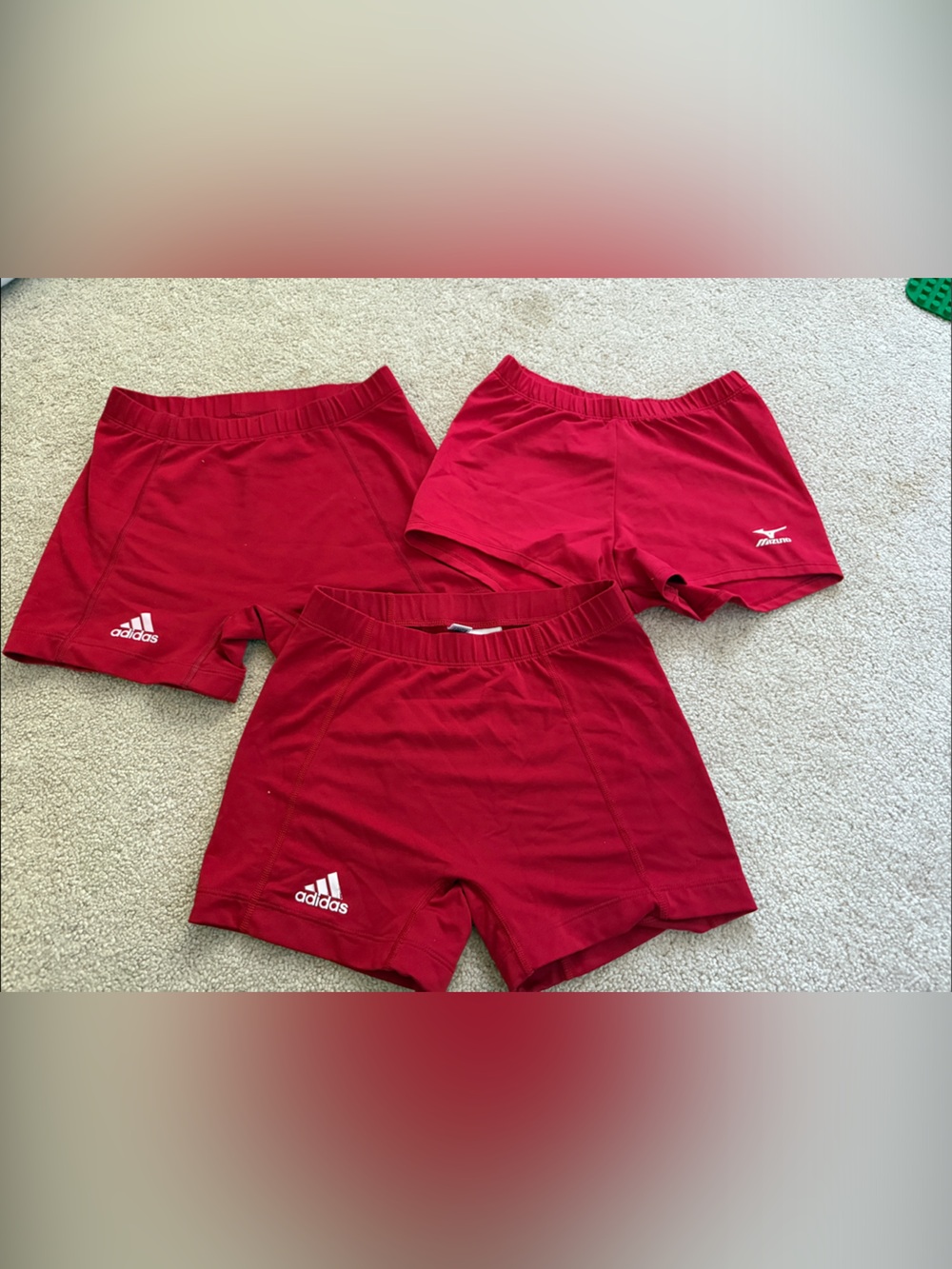 Three pairs of volleyball shorts- 3pcs